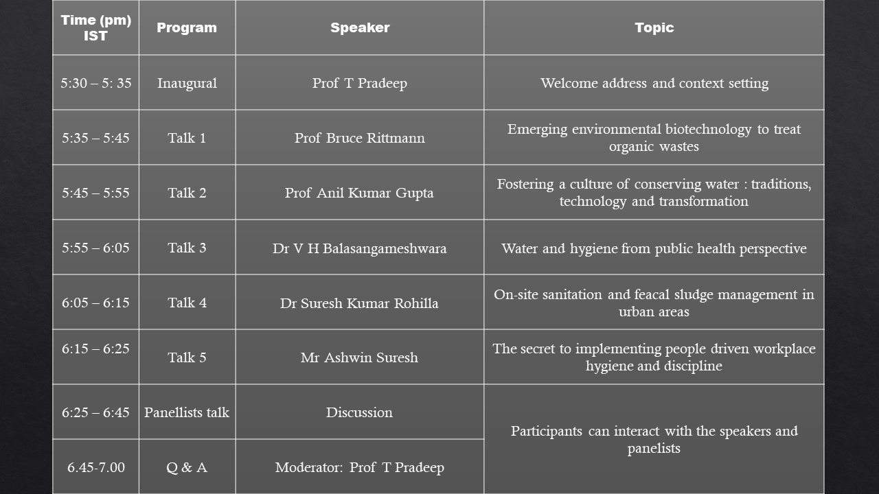 The titles of the talks in our third symposium are attached for your reference. We have a host of excellent speakers on board. Don't miss this f...