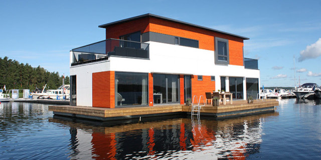 A Floating House to Resist the Floods of Climate Change